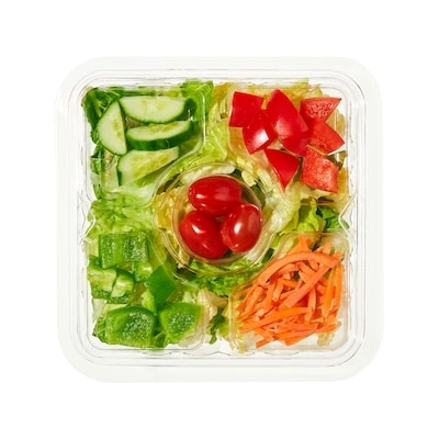 null Salade du jardin premium avec laitue Iceberg, petite 156 g, 3,21 $/100g