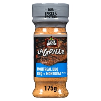 Club House La Grille Montreal BBQ Seasoning Rub 175 g, $3.71/100g