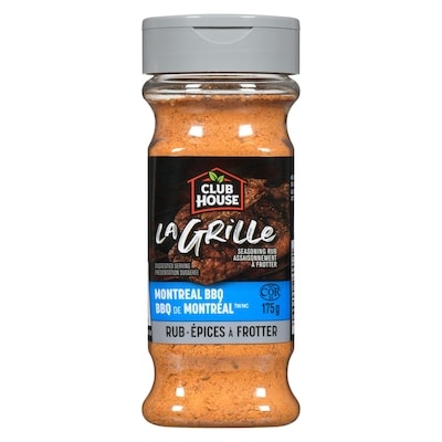 Club House La Grille Montreal BBQ Seasoning Rub 175 g, $4.28/100g
