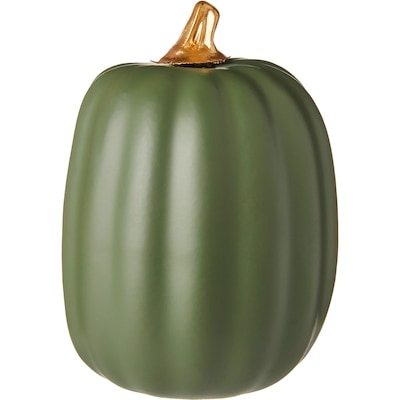 null Foam Pumpkin Decoration 4 in - Dark Green 1 ea, $4.00/1ea