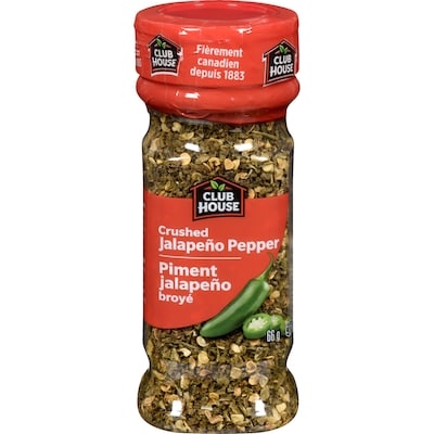 Club House Piment jalapeño broyé 66 g, 13,62 $/100g