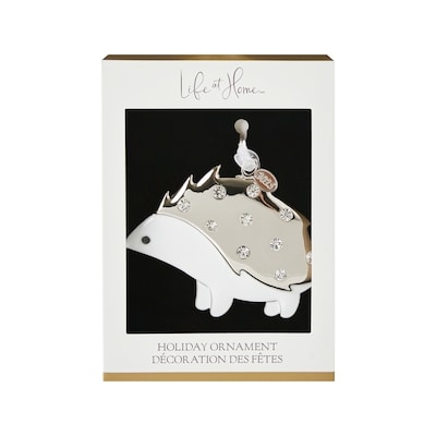Life at Home Metal Hedgehog Ornament 1 ea, $10.00/1ea