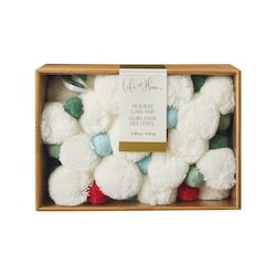 Life at Home Pompom Holiday Garland 1 ea, $14.00/1ea