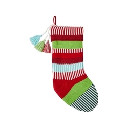 Life at Home Knit Tassel Stocking 1 ea, $19.00/1ea