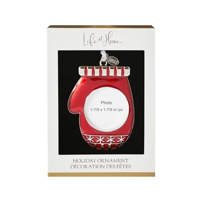Life at Home Metal Mitten Photo Frame Ornament 1 ea, $10.00/1ea