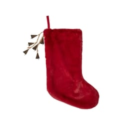 Life at Home Faux Fur Bell Stocking 1 ea, $19.00/1ea