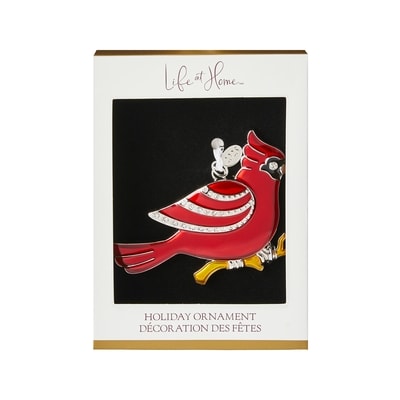 Life at Home Metal Cardinal Ornament 1 ea, $10.00/1ea