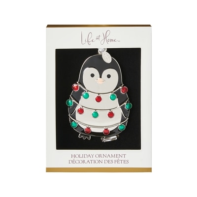 Life at Home Metal Penguin Ornament 1 ea, $7.50/1ea