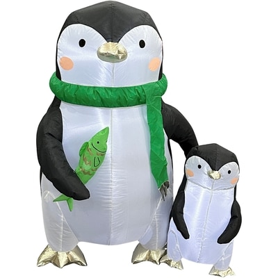 3.5 ft Inflatable Illuminated Penguin