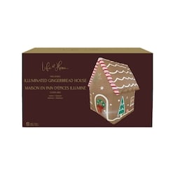 Life at Home Maison en pain d’épice illuminée gonflable 6 pi 1 ea, 89,00 $/1ch