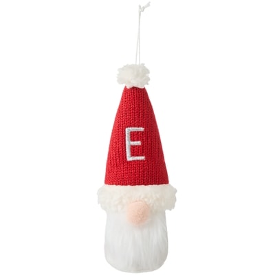 Life at Home Décoration en père Noël avec monogramme – lettre E 1 ea, 5,00 $/1ch