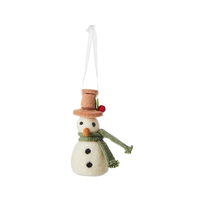 Life at Home Felt Snowman Ornament 1 ea, $7.00/1ea