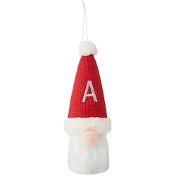 Life at Home Santa Monogram Ornament - Letter A 1 ea, $5.00/1ea