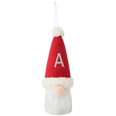 Life at Home Santa Monogram Ornament - Letter A 1 ea, $5.00/1ea