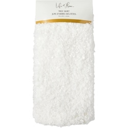 Life at Home Jupe de sapin en peluche d’ourson 48 po – blanc 1 ea, 49,00 $/1ch