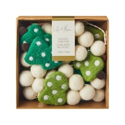 Life at Home Felt Trees and Pompom Holiday Garland 1 ea, $14.00/1ea