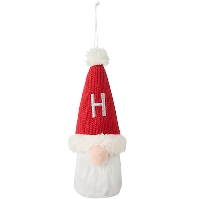 Life at Home Santa Monogram Ornament - Letter H 1 ea, $5.00/1ea