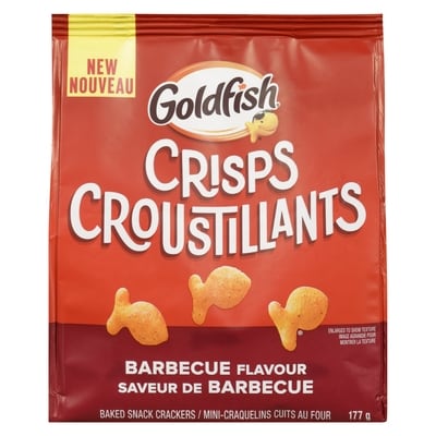 Croustillants mini-craquelins cuits au four saveur de barbecue