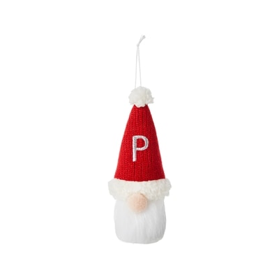 Life at Home Décoration en père Noël avec monogramme – P 1 ea, 5,00 $/1ch
