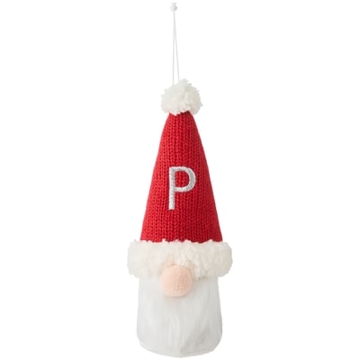 Life at Home Décoration en père Noël avec monogramme – lettre P 1 ea, 5,00 $/1ch