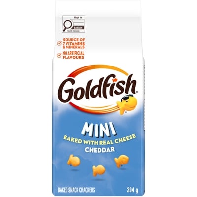 Pepperidge Farm Goldfish Mini Cheddar Crackers 204 g, $2.21/100g