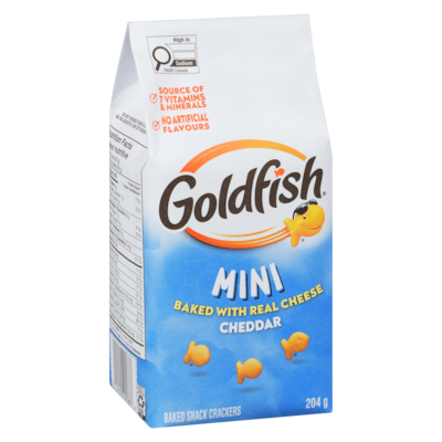 Baked Snack Crackers Mini Cheddar