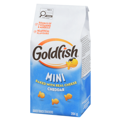 Baked Snack Crackers Mini Cheddar