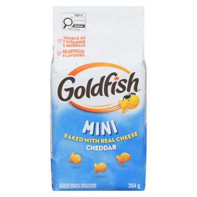 Baked Snack Crackers Mini Cheddar