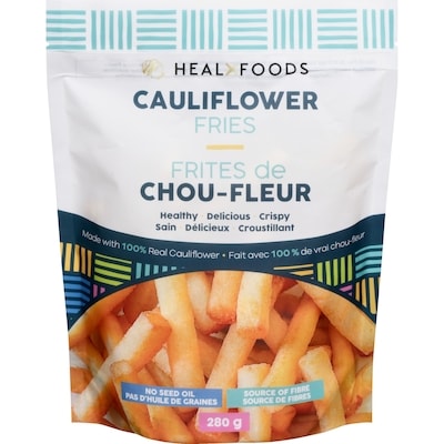 HEALX FOODS Cauliflower Fries 280 g, $3.21/100g