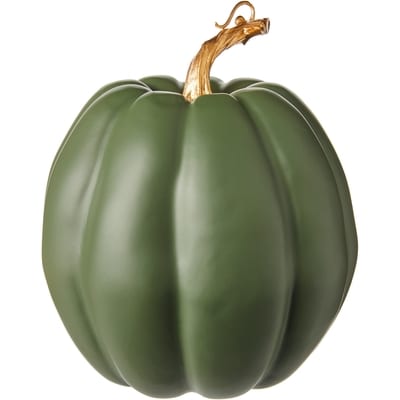 null Décoration de citrouille en mousse 6 po – vert foncé 1 ea, 6,00 $/1ch