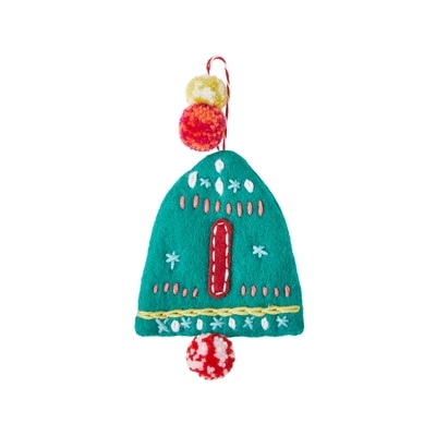 Life at Home Felt Bell Monogram Ornament - Letter I 1 ea, $7.00/1ea
