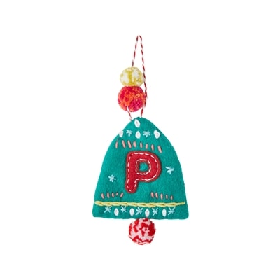 Life at Home Décoration de cloche en feutre avec monogramme – lettre P 1 ea, 7,00 $/1ch
