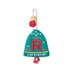 Life at Home Décoration de cloche en feutre avec monogramme – lettre R 1 ea, 7,00 $/1ch