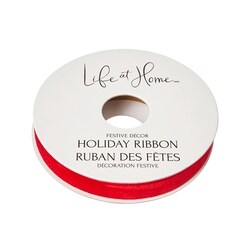 Life at Home Ruban des fêtes en velours 15 pi – rouge 1 ea, 3,00 $/1ch