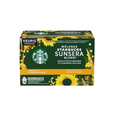Starbucks MÉL. SUNSERA BLEND, torr. blonde, caps. K-Cup 10 ea, 1,40 $/1ch