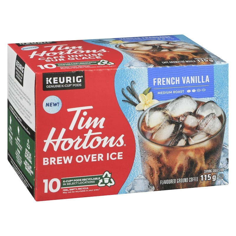 Brew Over Ice Flavoured Ground Coffee French Vanilla Medium Roast