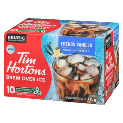 Brew Over Ice Flavoured Ground Coffee French Vanilla Medium Roast