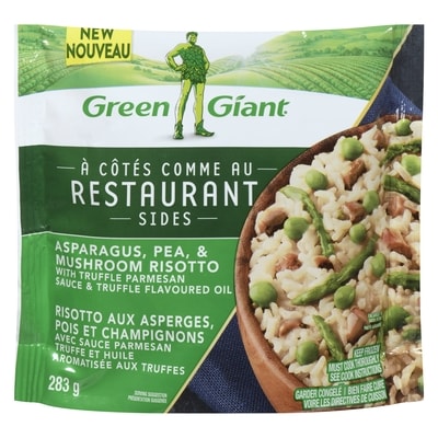 Green Giant Risotto Asparagus, Pea & Mushroom 283 g, $1.41/100g