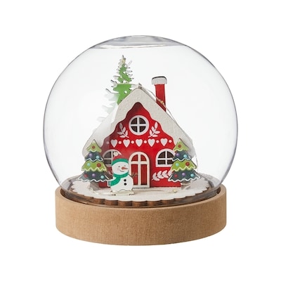 Life at Home Light Up Domed Holiday Decoration - Snowman 1 ea, $12.00/1ea