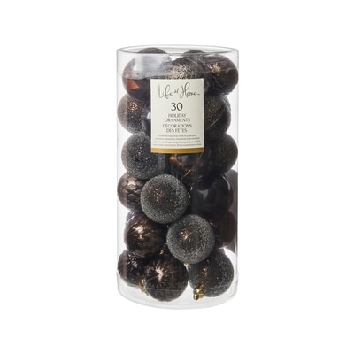 Life at Home Ball Holiday Ornaments 30 Pack - Bronze 1 ea, $12.00/1ea