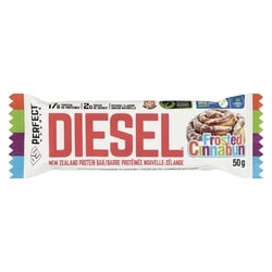 Perfect Sports Diesel New Zealand Protein Bar Frosted Cinnabun Flavour 50 g, $8.98/100g