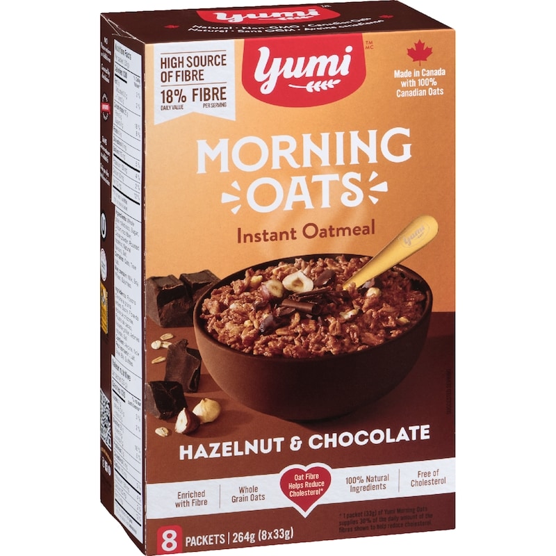 Instant Oatmeal Hazelnut & Chocolate