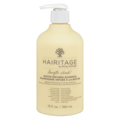 Hairitage Length Check! Biotin Infused Shampoo 384 ml, $4.16/100ml
