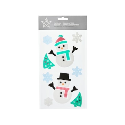null Window Gel Clings - Snowmen 1 ea, $2.00/1ea