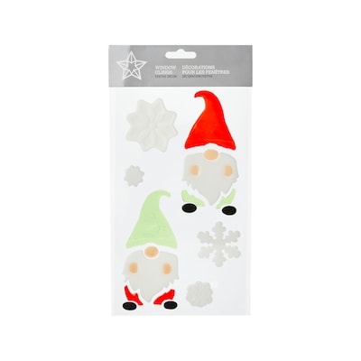 null Window Gel Clings - Gnomes 1 ea, $2.00/1ea