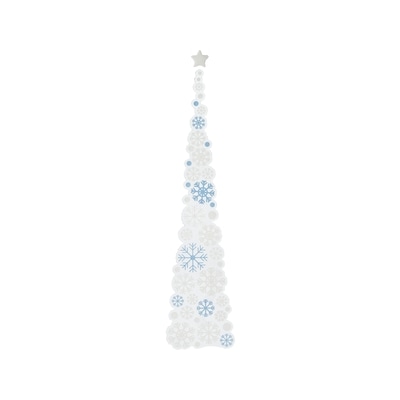 Window Gel Clings - Snowflake Tree