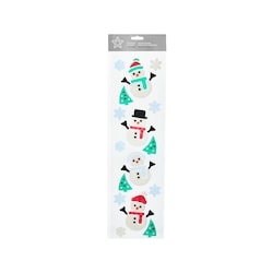 null Décorations en gel pour les fenêtres – bonshommes de neige 1 ea, 3,00 $/1ch