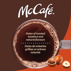 McCafe Premium Hazelnut Flavoured, Medium Roast, K-Cup Coffee Pods