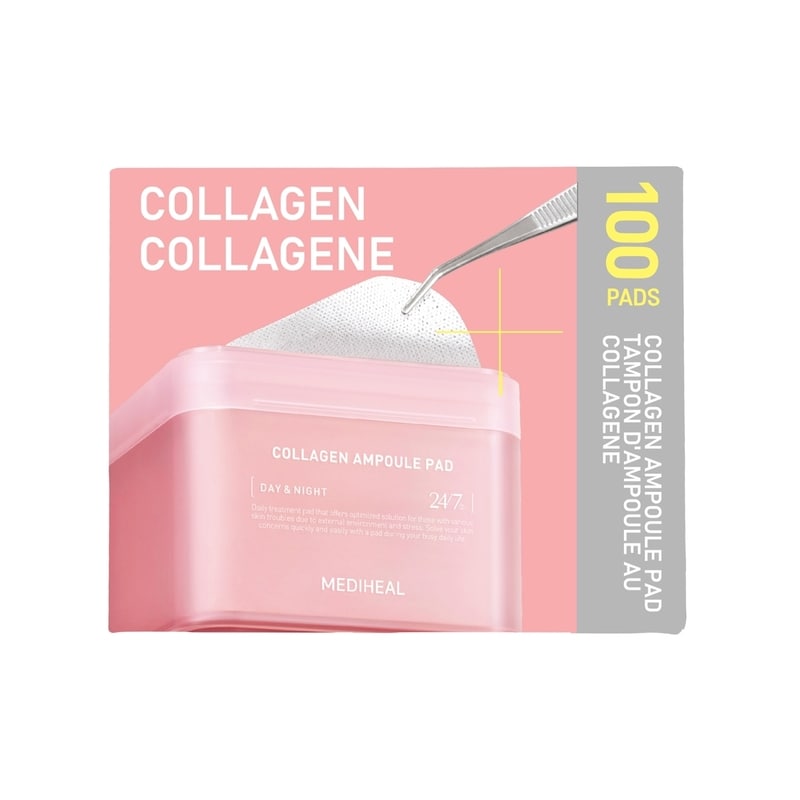 Collagen Ampoule Pad 100 Pcs