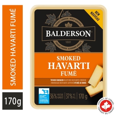 Balderson Smoked Havarti Cheese 170 g, $4.99/100g